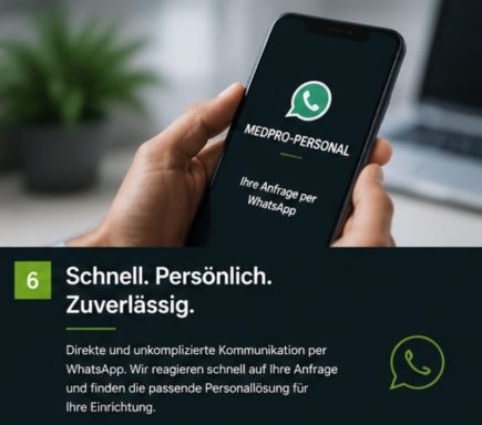 Schnell. Persönlich. Zuverlässig.