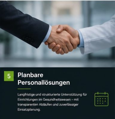 Planbare Personallösungen